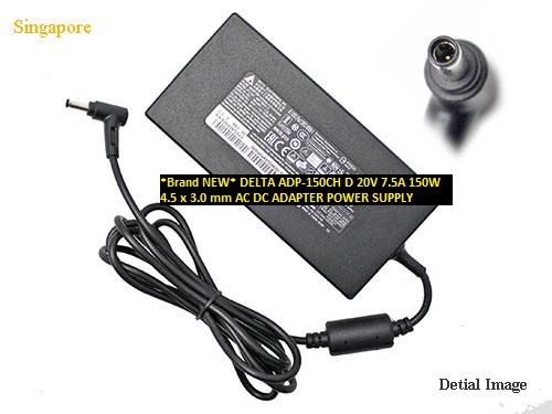 *Brand NEW* 150W 4.5 x 3.0 mm DELTA 20V 7.5A ADP-150CH D AC DC ADAPTER POWER SUPPLY